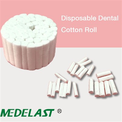 Rolo de algodão dental descartável